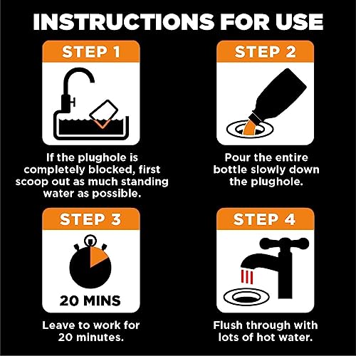 Buster Kitchen Plughole Unblocker, 200g, Kitchen Drains
