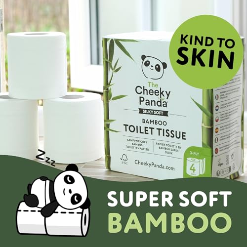 The Cheeky Panda – Bamboo Toilet Tissue Paper