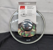 IBILI- Glass Lid With Stainless Steel Knob, 20 Cm (Scuffed knob)