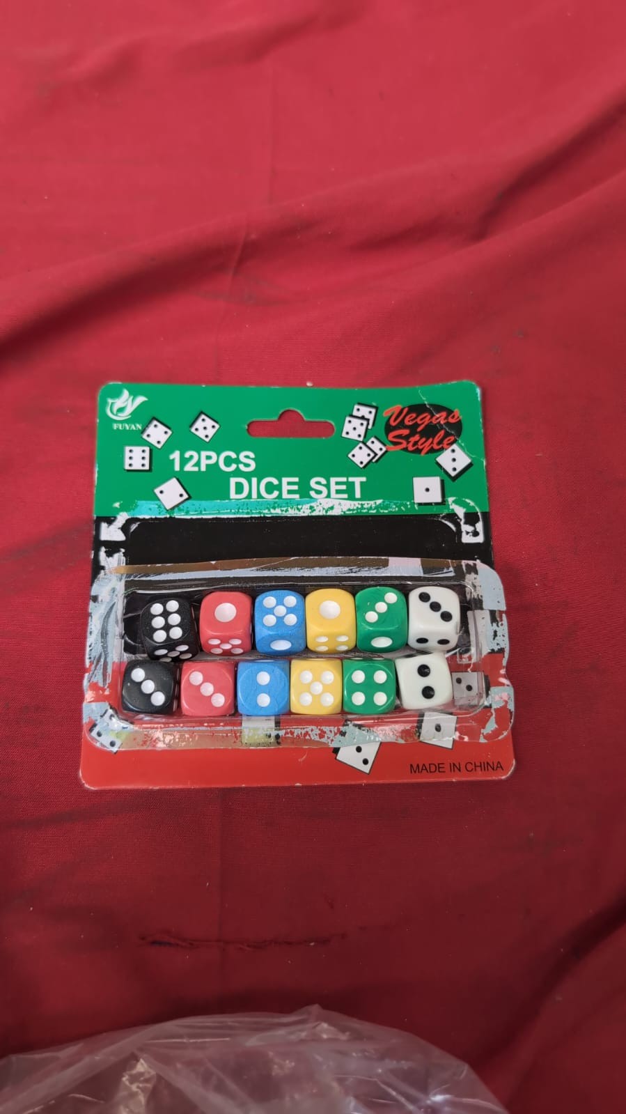 Eco Friendly Dice Sided No Harmful Materials Rounded  (12pcs packaging damaged)