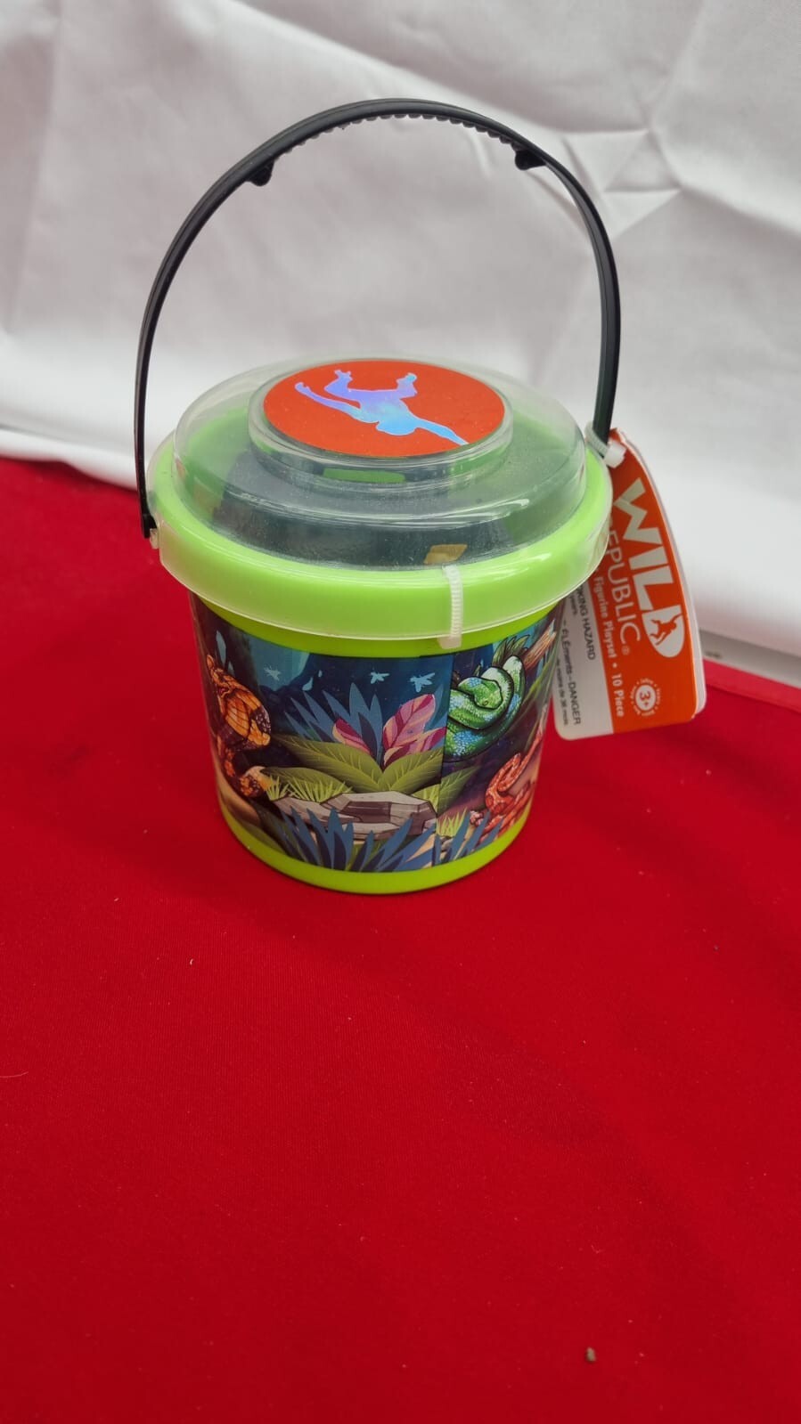 Wild Republic Adventure Bucket Mini Snake, Playing Set, 10 cm, 10 Pieces