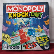 Monopoly Knockout, the extra hard version of the classic,(packaging damaged)
