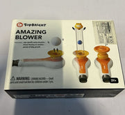 TOP BRIGHT 3-in-1 Ball Blowing Toy for Toddler, Montessori Sensory Toy