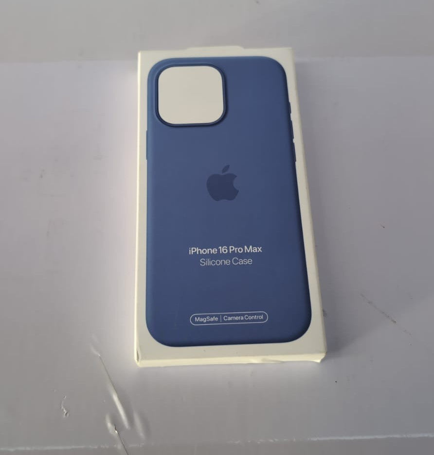 Apple iPhone 16 Pro Max Silicone Case with MagSafe - Denim