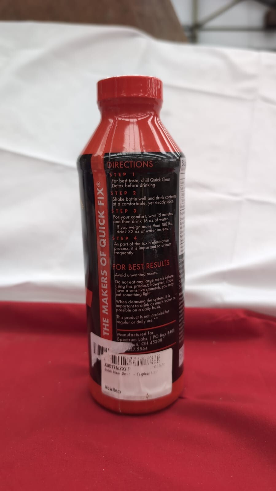 Quick Clear Detox Tropical Fruit 591ml