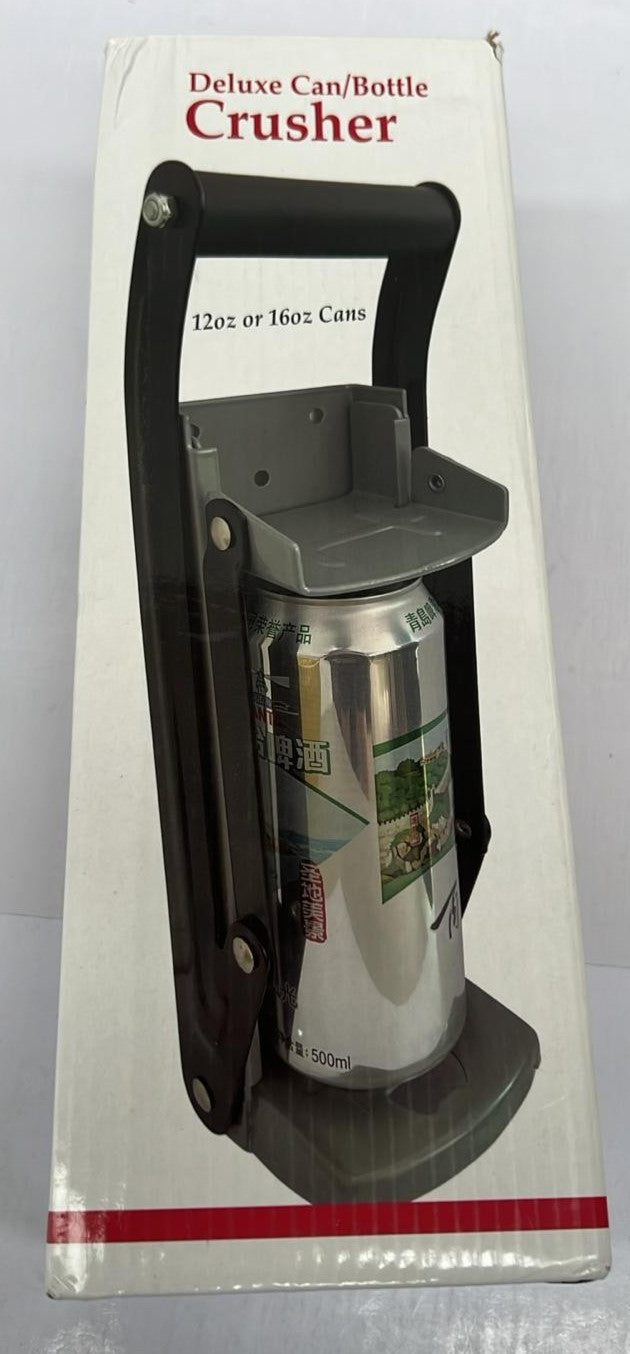 Can Crusher for Aluminium Cans - Wall-Mounted 16oz/500ml Compact and Efficient