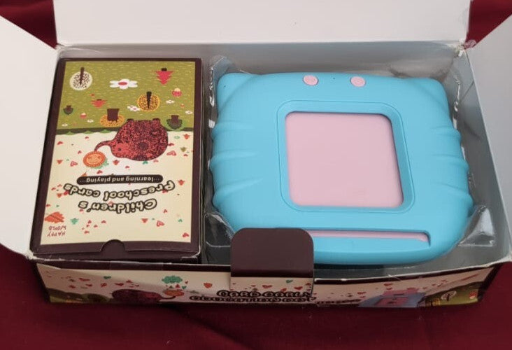 Talking Flash Cards Learning Toys for Toddlers 224words Blue (packaging damaged)