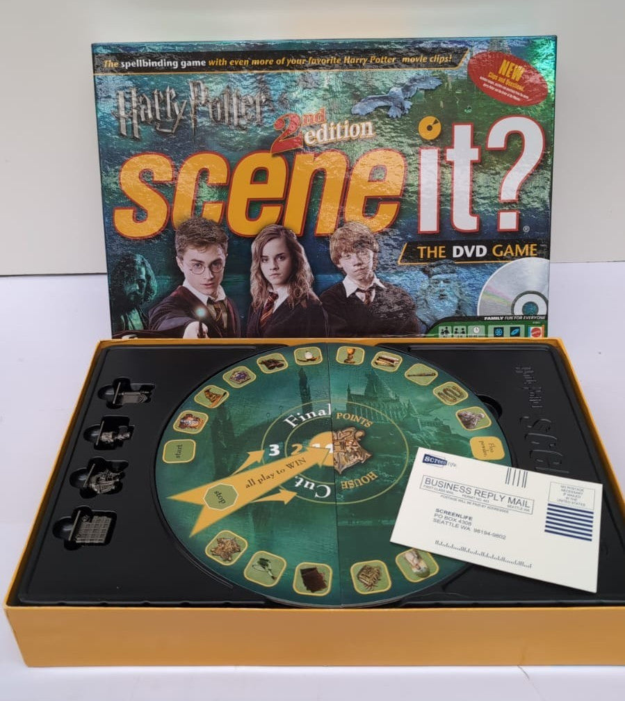 Harry Potter 2nd Edition Scene It? The DVD Game (Retro Vibes)