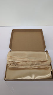 Satin Cloth Napkins Set of 12, Seasonal DecorationTable Napkins 20×20inches