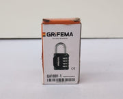 GRIFEMA Combination Padlocks with 4 Digit Code (BOX DAMAGED)