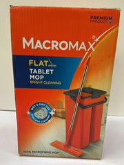 Macromax Flat Mop Cleaning, Washable Microfibre Mop