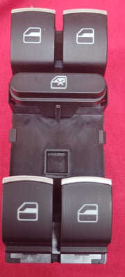 Electric Power Master Window Switch Button OEM #1K4959857B Fit for VW Volkswagen