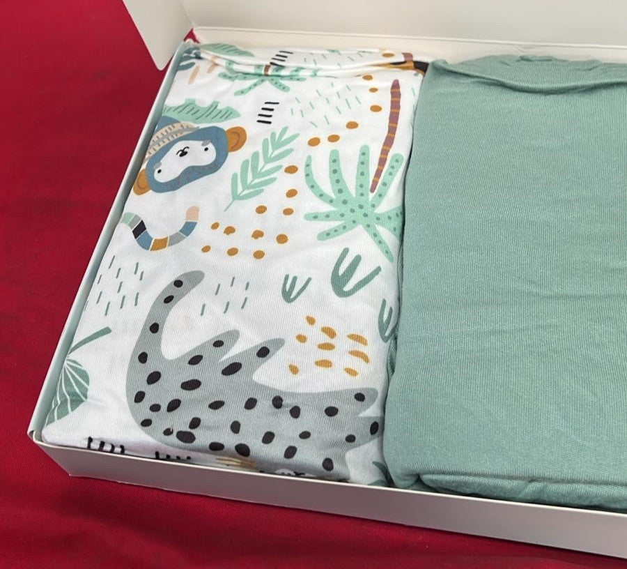 Yoofoss Cot Bed Sheets Fitted Super Soft and Breathable Cot (BOX DAMAGED)