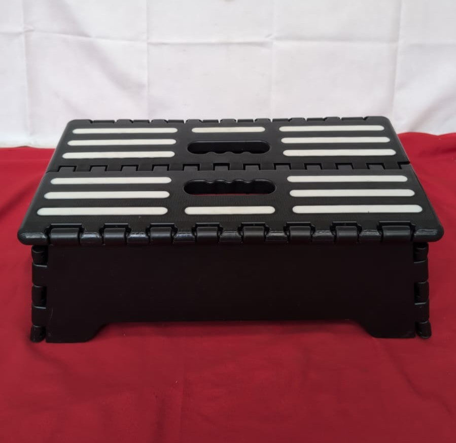 Portable Folding Step Up Stool Car Height Boost Elder Adult Kid Child Non-Slip