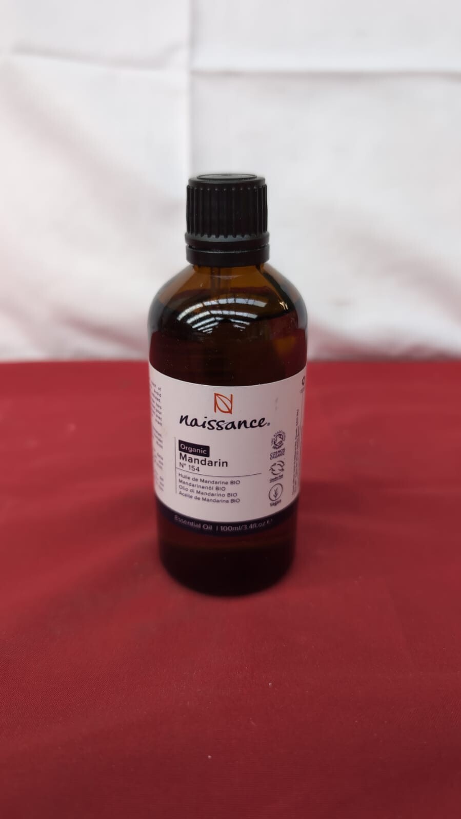 Naissance ColdPressed Mandarin Citrus Nobilis Essential 100ml(opened never used)