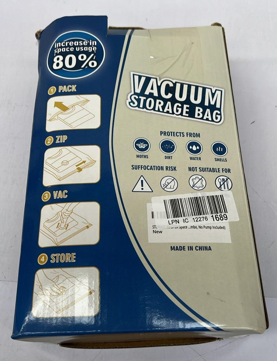 storage master vacuum storage bags (Box Damaged)