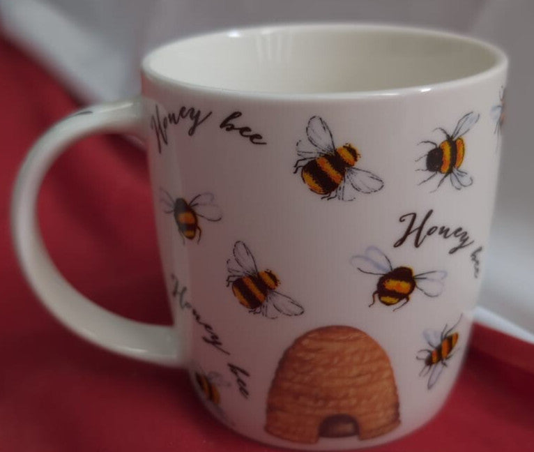 Honey Bee Fine China Design Mug