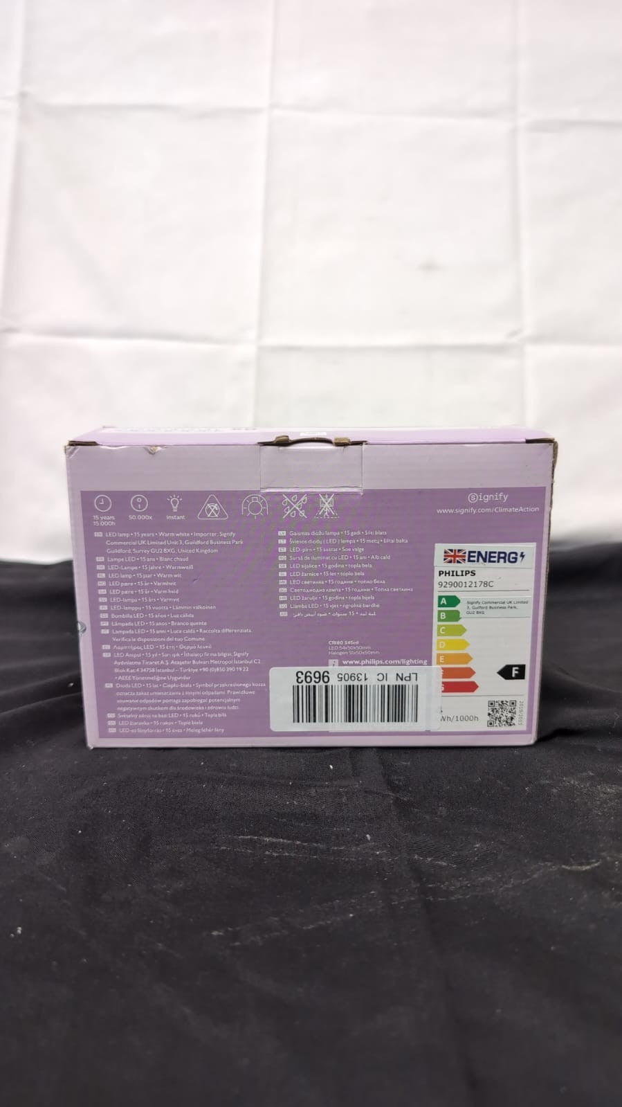 PHILIPS LED Classic Spot Light Bulb 6 Pack [Warm White 2700K - GU10] 35W