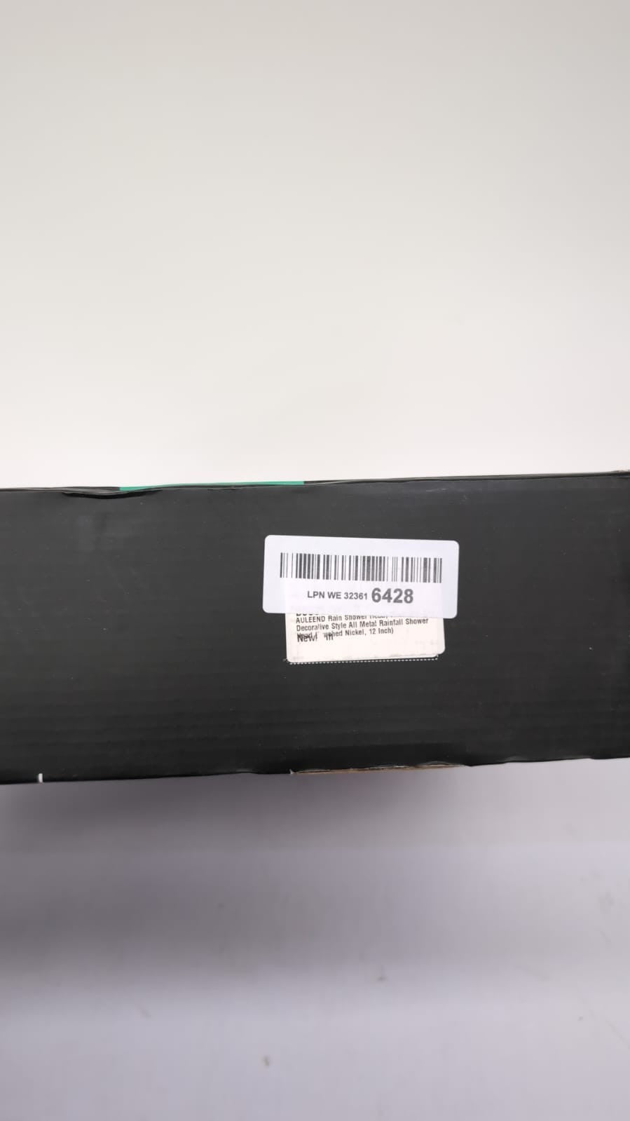 AULEEND Square Rain Shower Head, High Flow Stainless Steel,12"(USED)