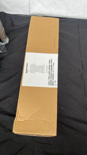 Amazon Basics Angled Push Broom, Blue&White