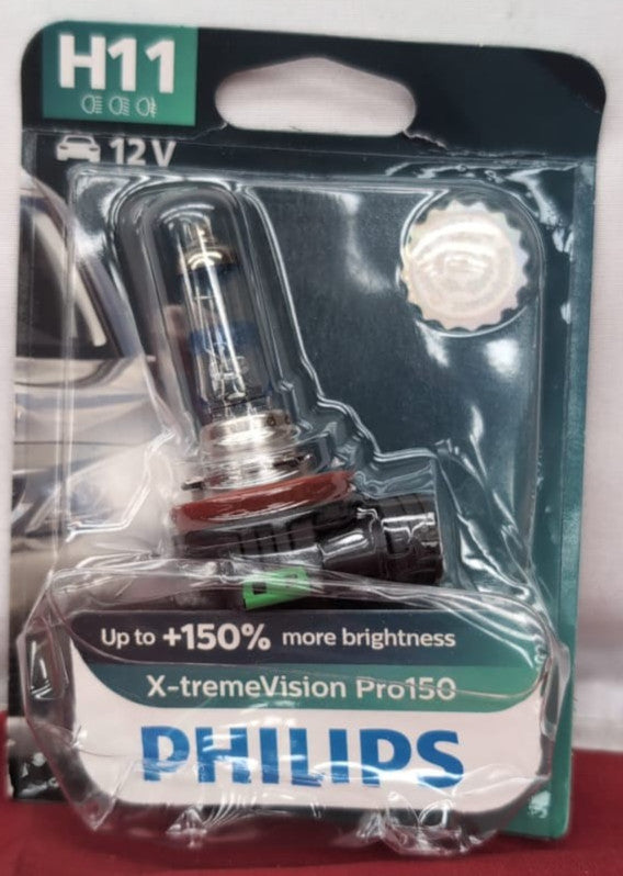 Philips X-tremeVision Pro150 H11 car headlight bulb Plus (packaging damaged)