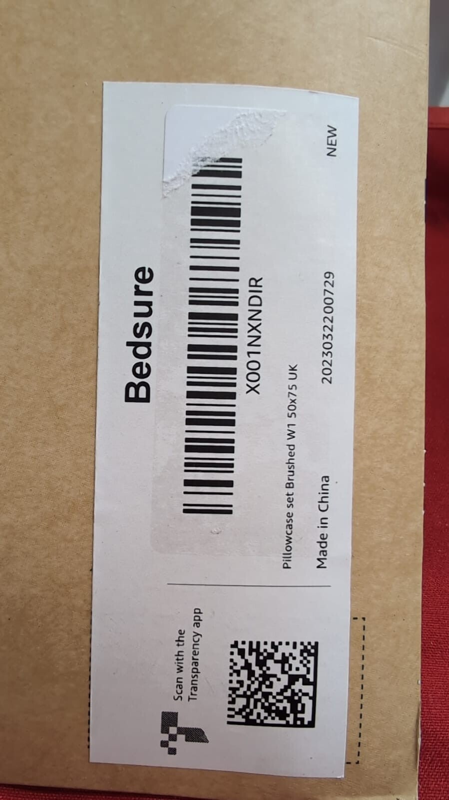 Bedsure Pillow Cases Brushed Microfiber with Envelope Closure 50x75cm