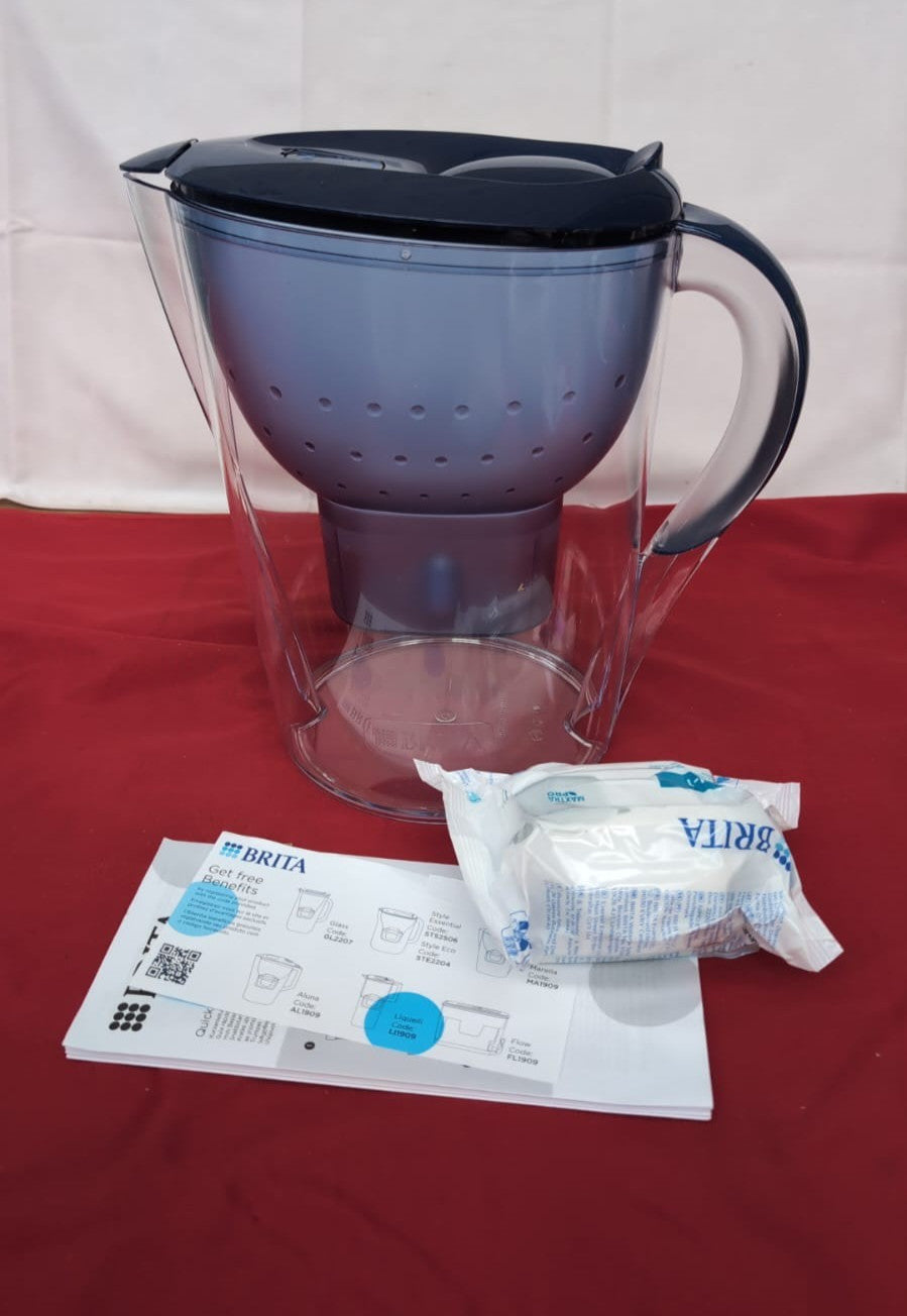 BRITA Marella XL Water Filter Jug Blue 3.5L 1x MAXTRA PRO (slightly scuffed lid)