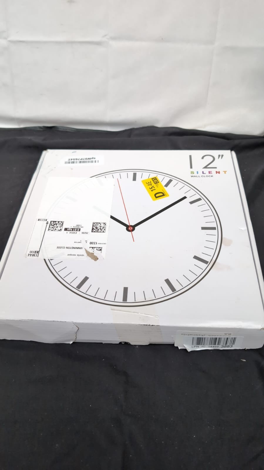 PG-220 Wall Clock, Low-noise | Black(USED)