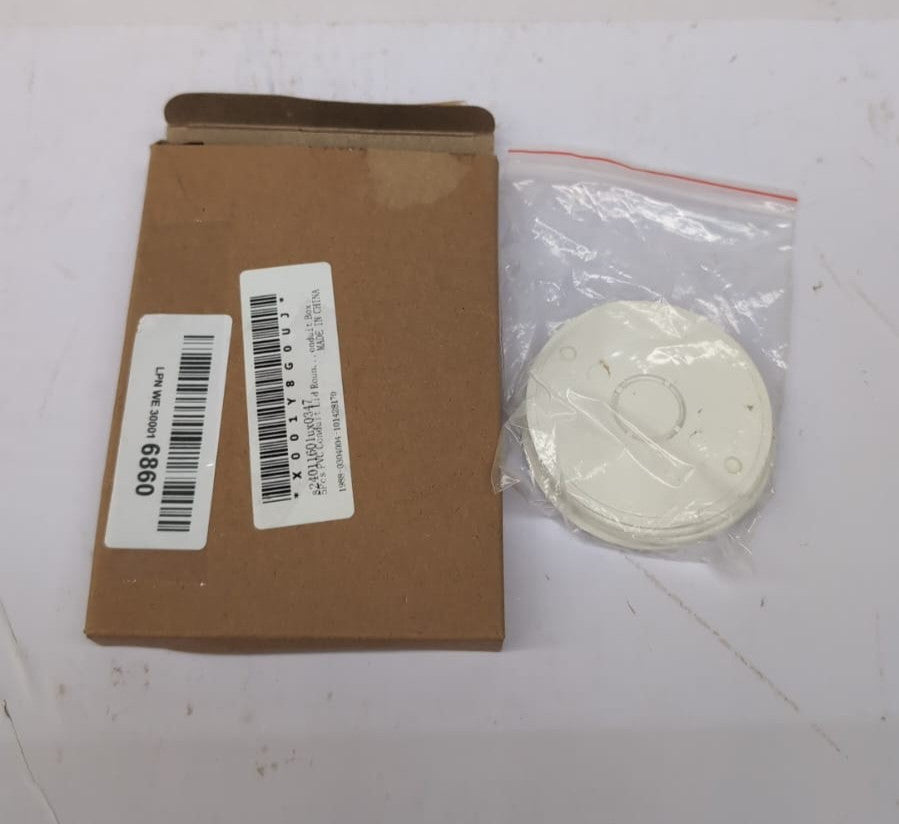 PVC Conduit Lid Round Junction Box Cover 65mm OD for Conduit Box Pack of 5