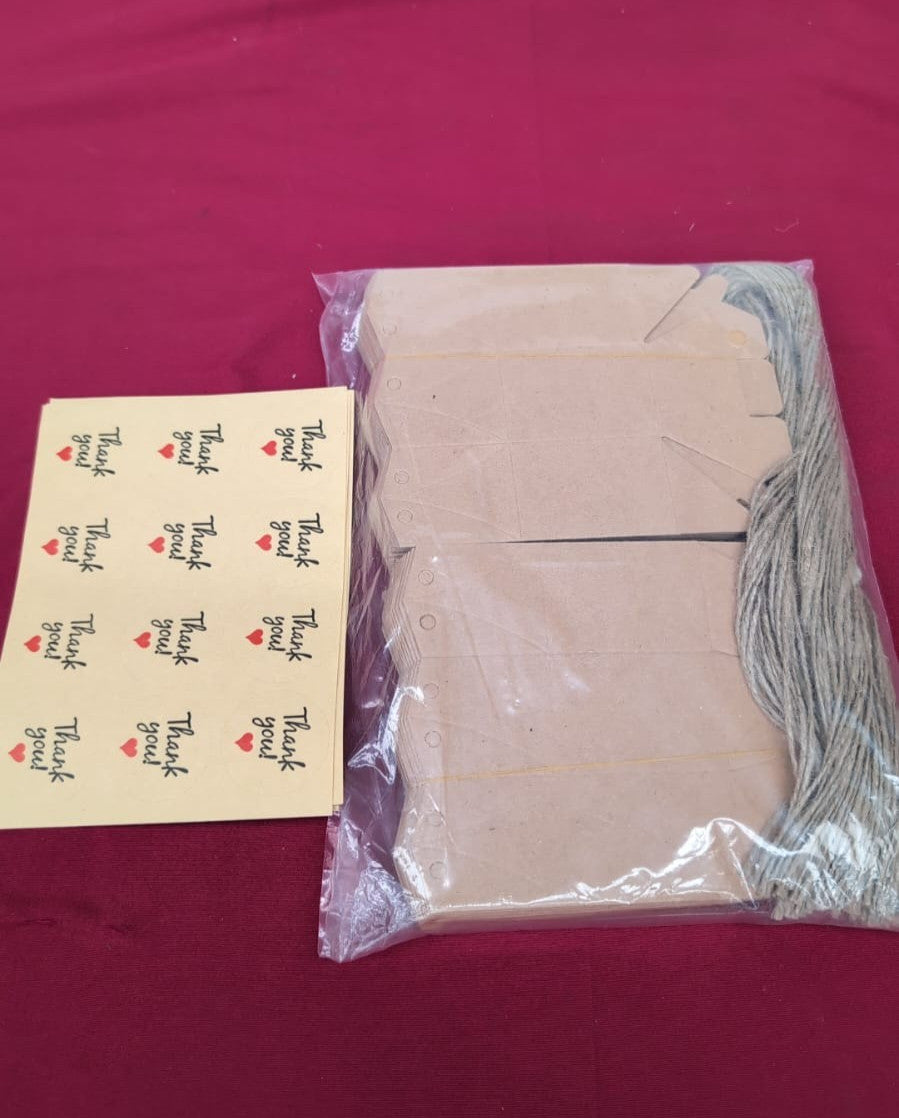 50PCS Kraft Paper Candy Box, Hexagon Sweet Wedding Favour Boxes, DIY Party Gift