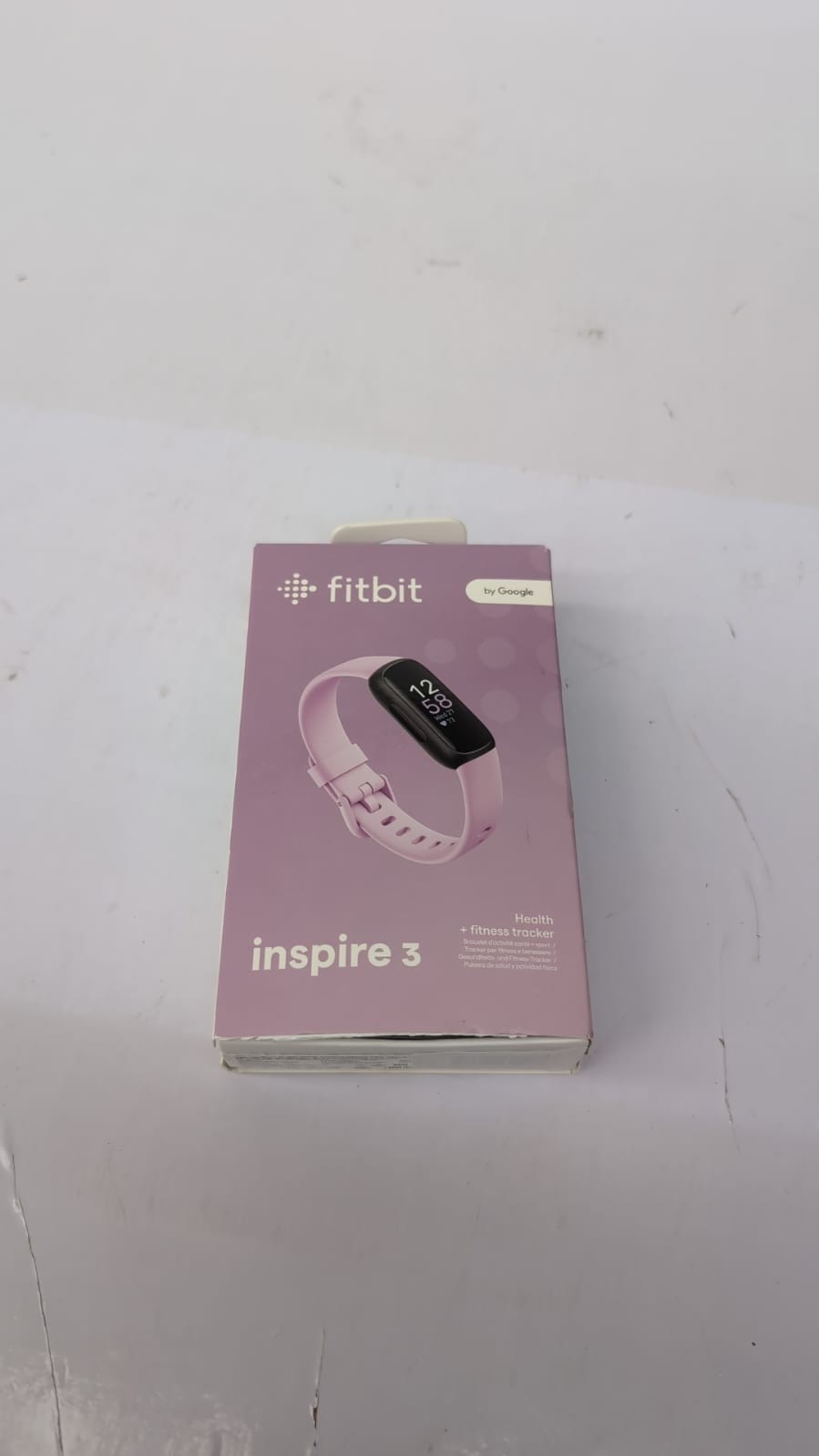 Fitbit Inspire 3 Health &-Fitness-Tracker w/Stress Management, Lilac (used)