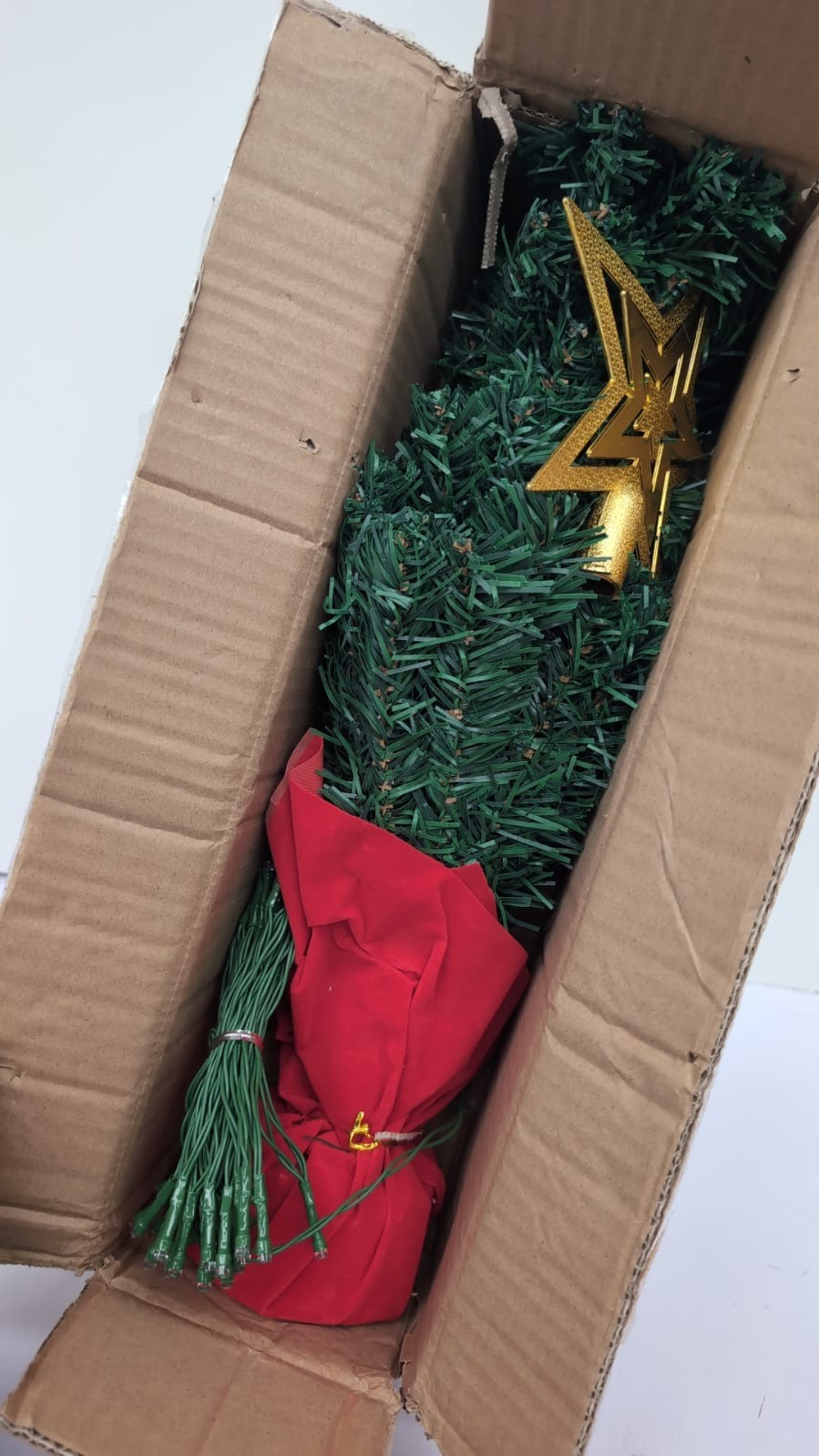 Tabletop Christmas Tree  45cm height,and fairy lights and decor combo