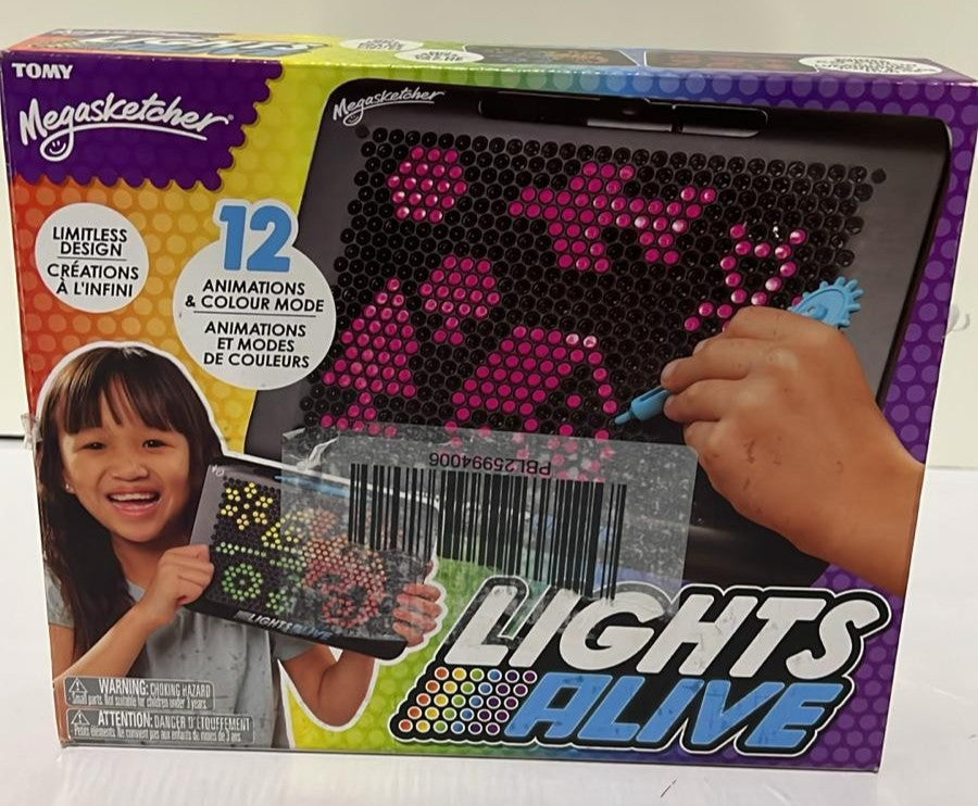 Megasketcher Tomy Lights Alive | Light Up Drawing Pad for Kids