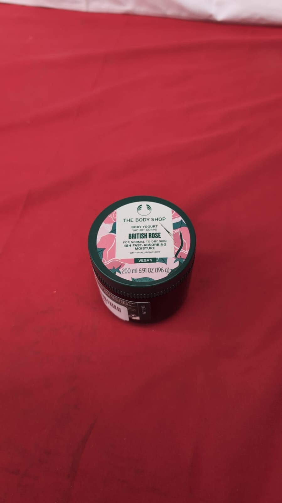 Body Shop Body Yogurt British Rose 200ml (packaging scuffed)