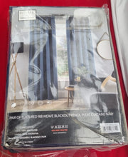 Sleepdown Textured Rib Weave Pencil Pleat Blackout Lined (package damaged)