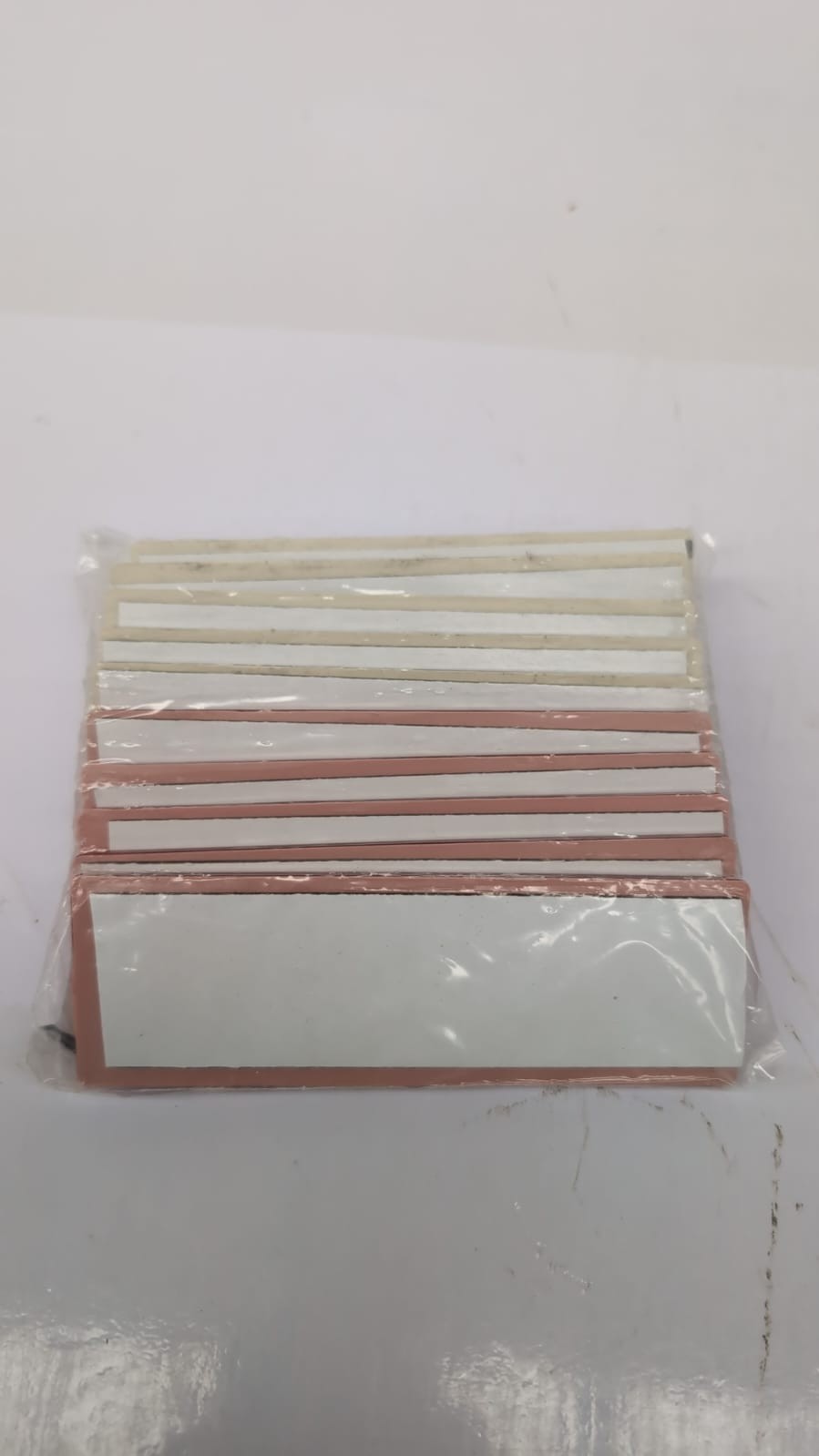 Abnaok 10pcs Self Adhesive Trailer Rectangular Reflectors Car Rear Reflectors