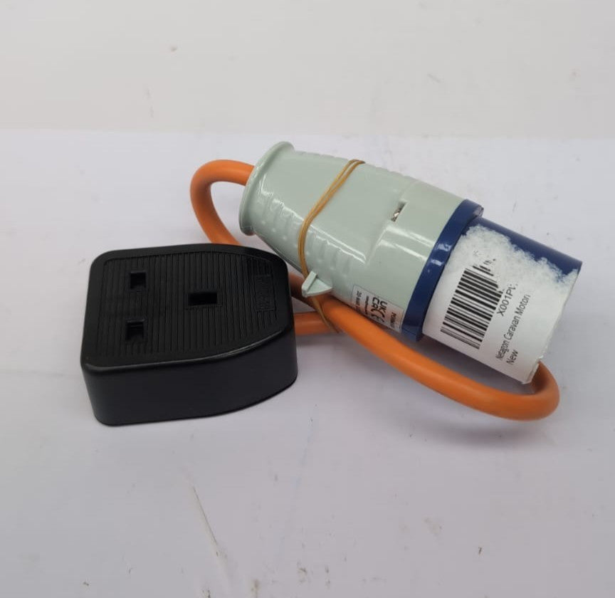 Netagon Caravan Motorhome Camping Adaptor Hook Up Leads Electrical Supply Cable