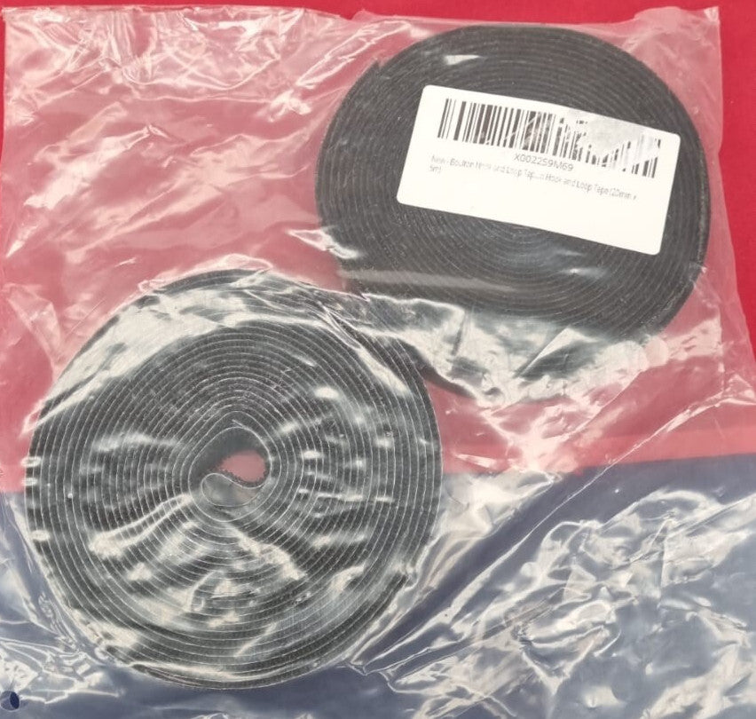 Boulton Hook and Loop Tape Self Adhesive Strip Tape 20mm x 5m