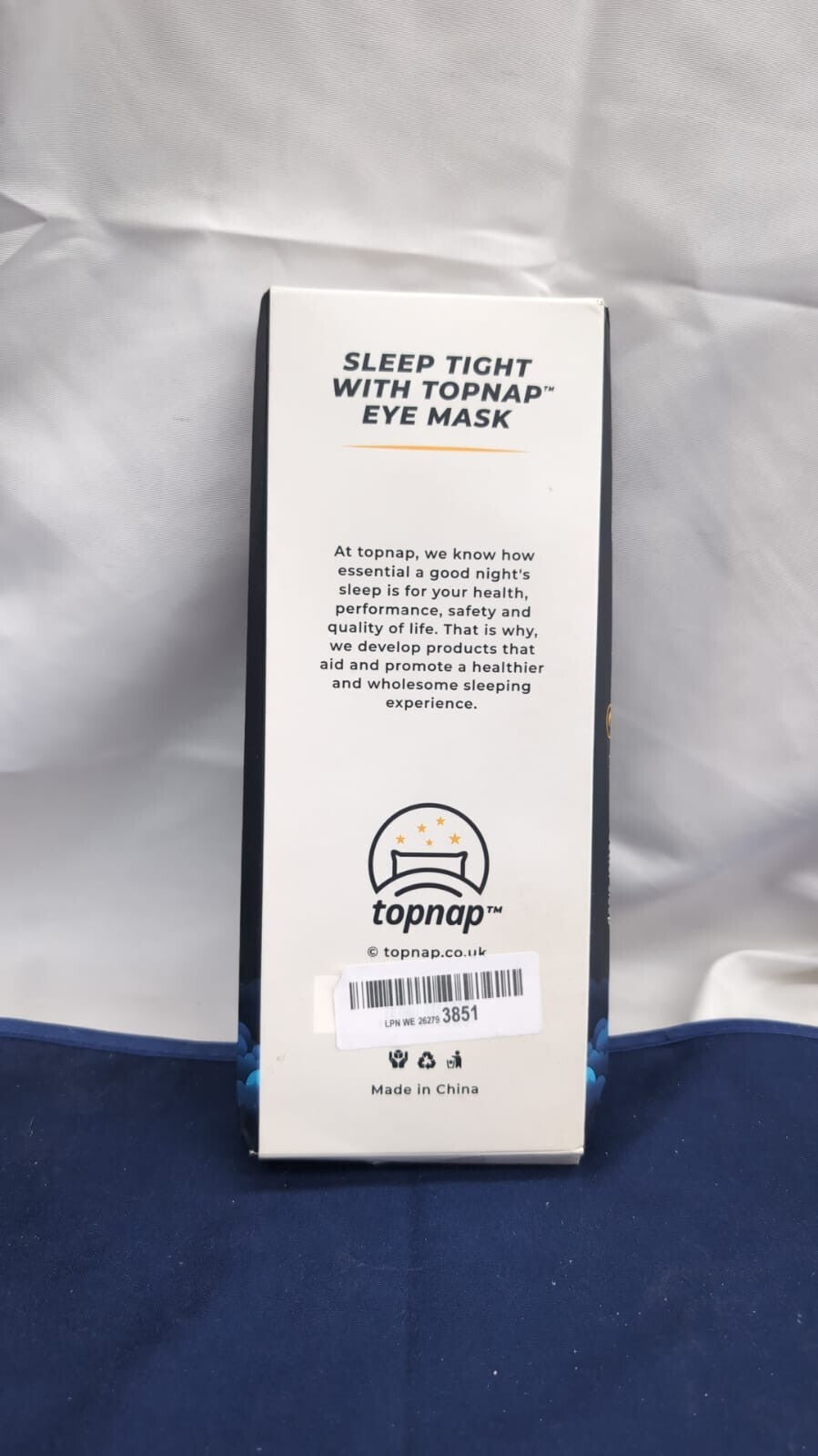 TOPNAP 3D Contour eye mask 100% blackout