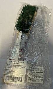 Professional Garden Cleaning Brush & Scraper - Heavy Duty Wooden Handle