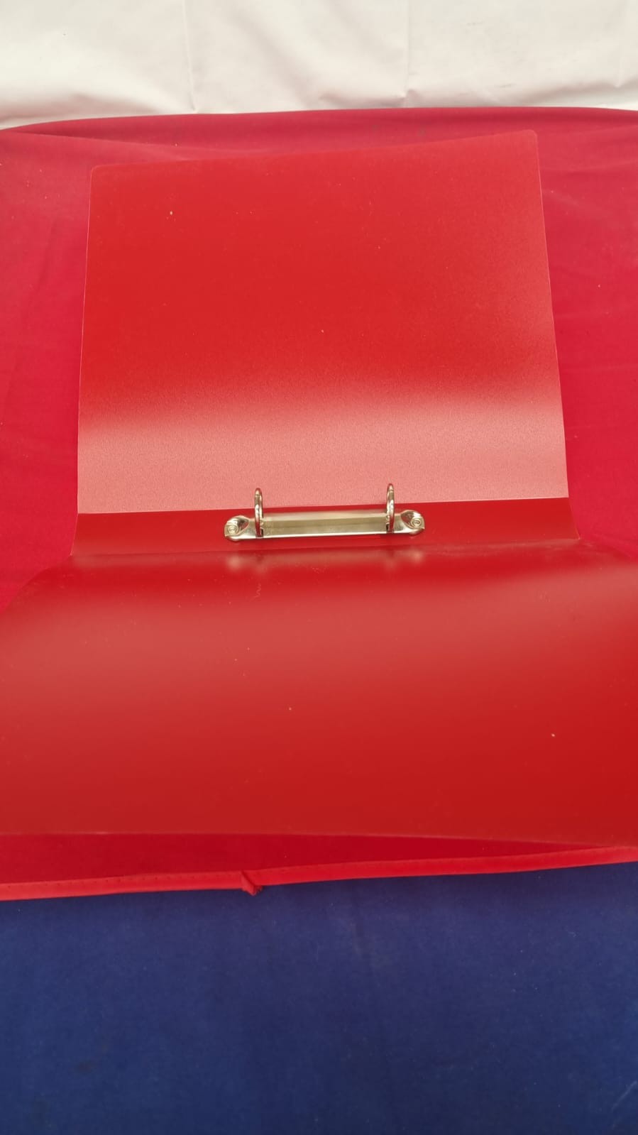 Q-Connect 2 Ring Binder Frosted A4 Red KF02482