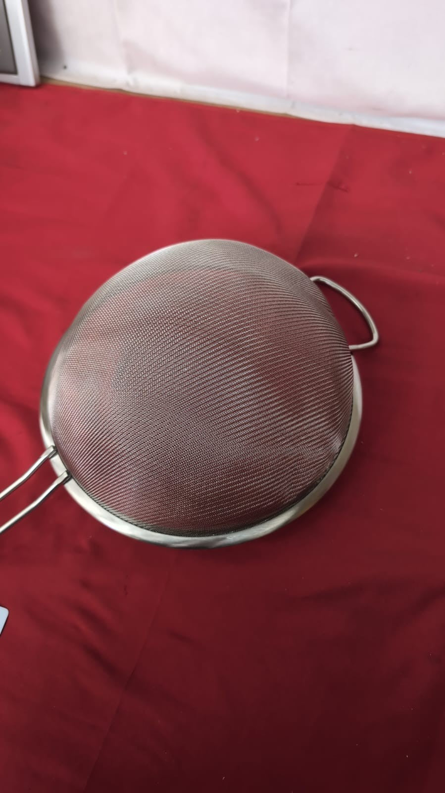 Fine Mesh Strainers, Premium Stainless Steel Colanders and Sifters(bend in mesh)
