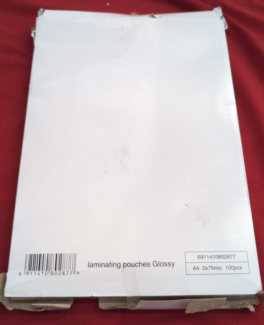 Initiative Premium A4 2x75miGlossy Laminating Pouch 100pcs (packaging damaged)