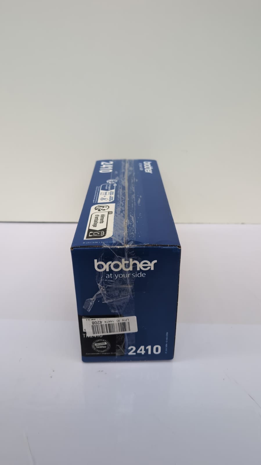 Brother TN-2410 Toner Cartridge, Black, Single Pack, Standard Yield(box opened)