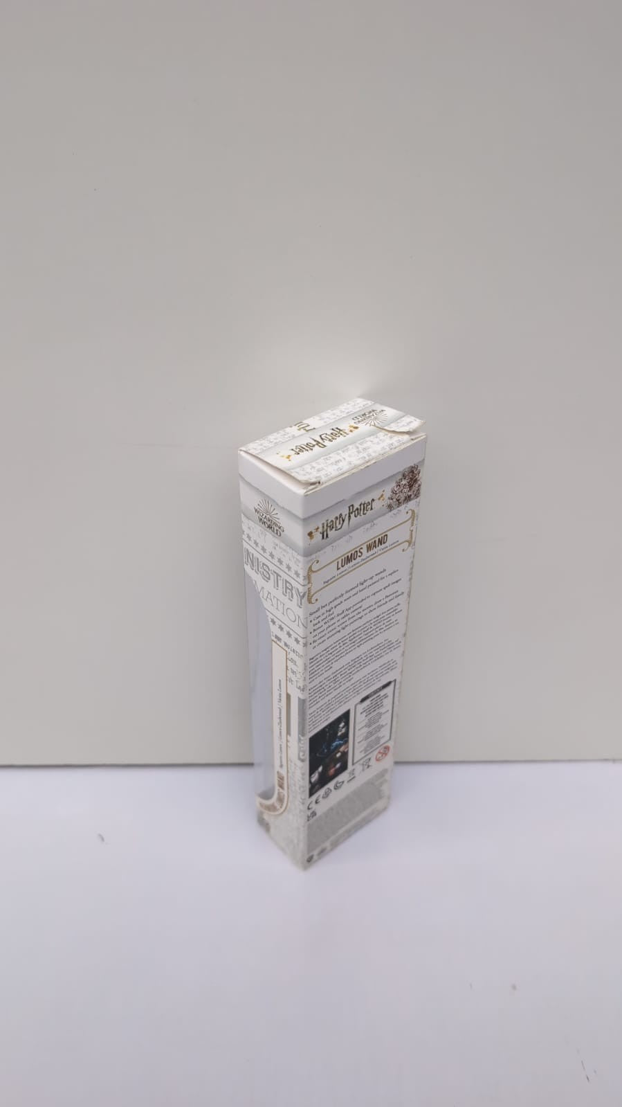 Hermione Granger Lumos Wand 7 Inch Light-Up, Wizarding World  (BOX DAMAGED)