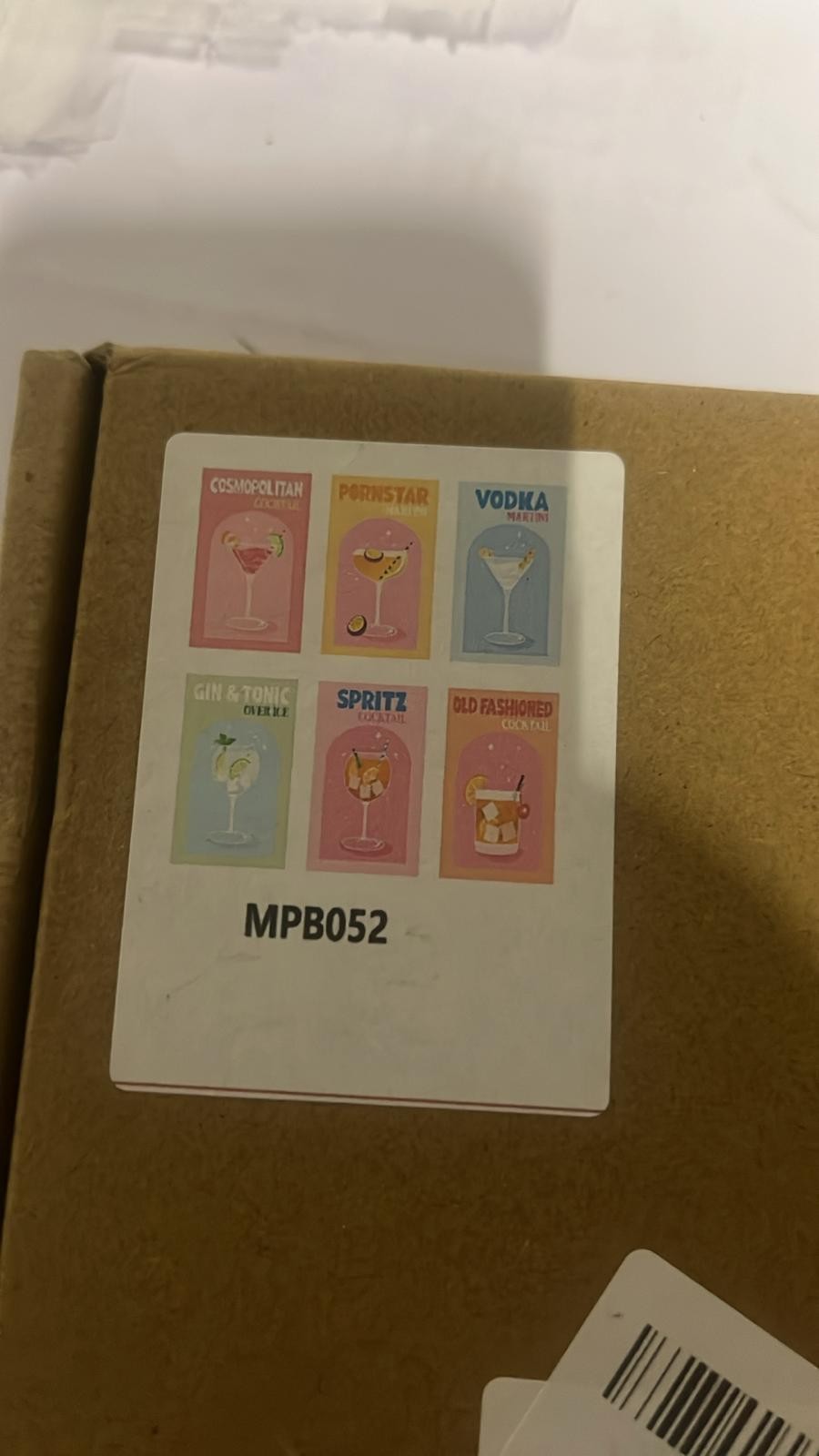 Cocktail Paint by Numbers, Paint by Numbers for Adults Cocktails for Adults