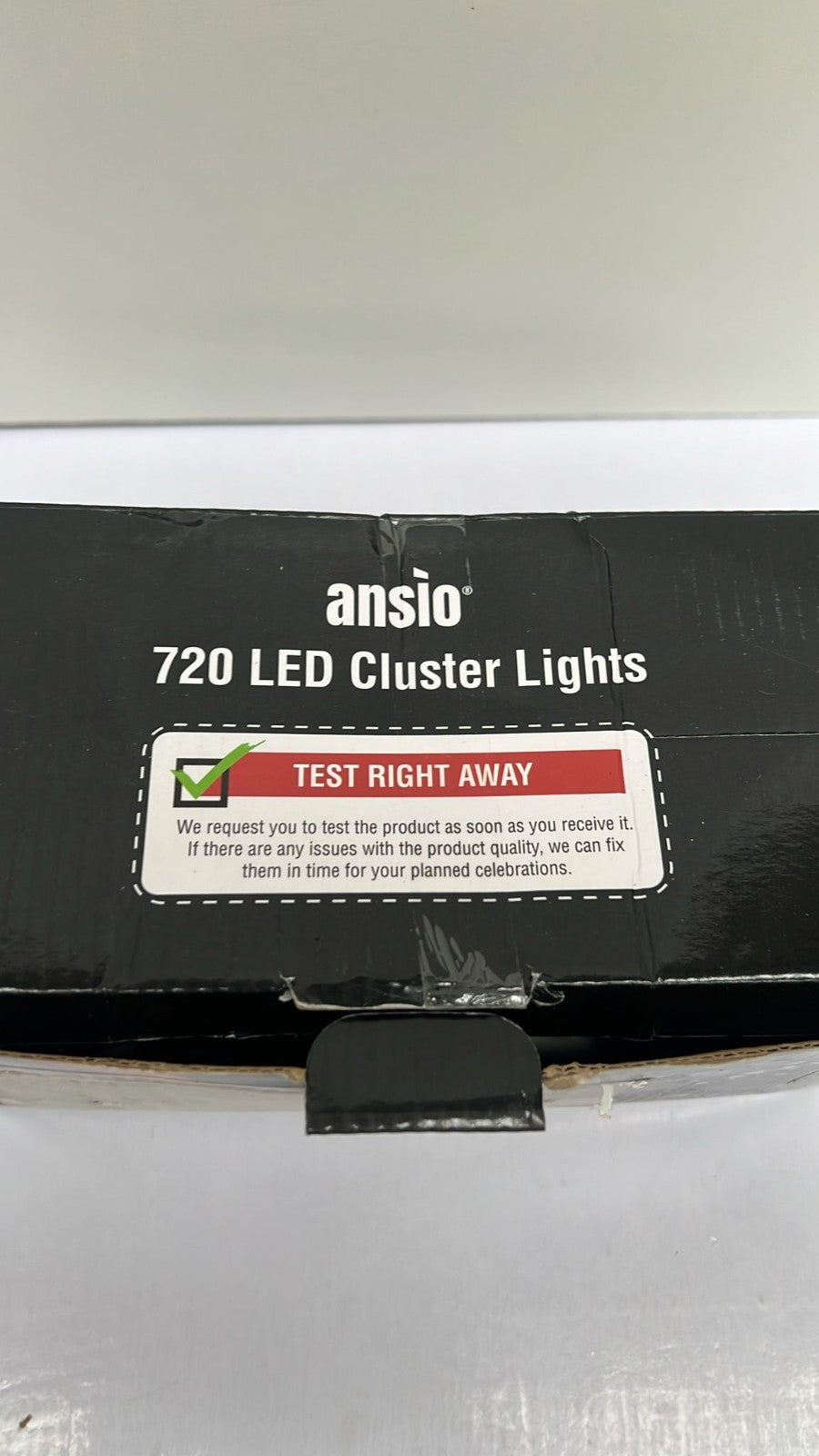 ANSIO® Christmas Lights 720 LED Cluster for Indoor & Outdoor