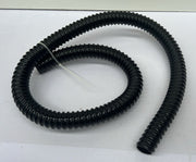 Black Plastic 36" Flexible Corrugated Conduit Pipe Hose