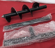 Adjustable Length Steel Spiral Manual Hand Drill Ground Digger Earth Auger