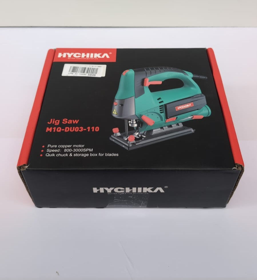 HYCHIKA Jig Saws, 800W Max Cutting Depth 110mm for Metal, 800-3000 SPM Electric